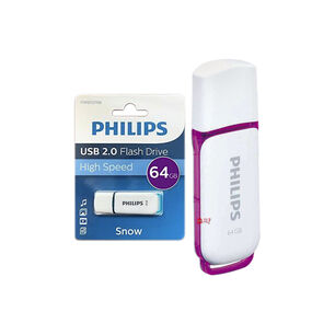 Pendrive 64gb Philips Usb 2.0 Snow - Ps