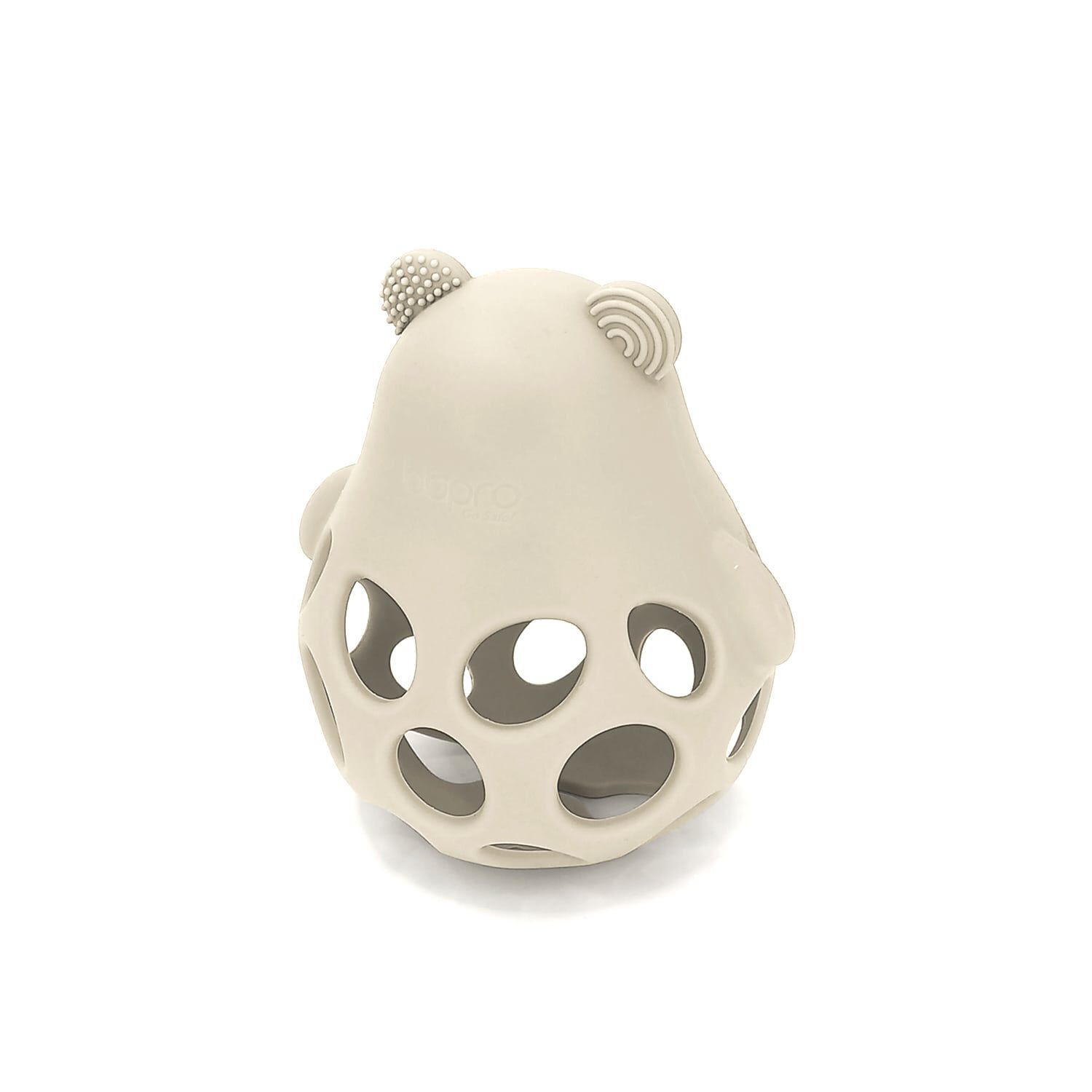 Juguete Mordedor Oso De Silicona Beige image number 3.0