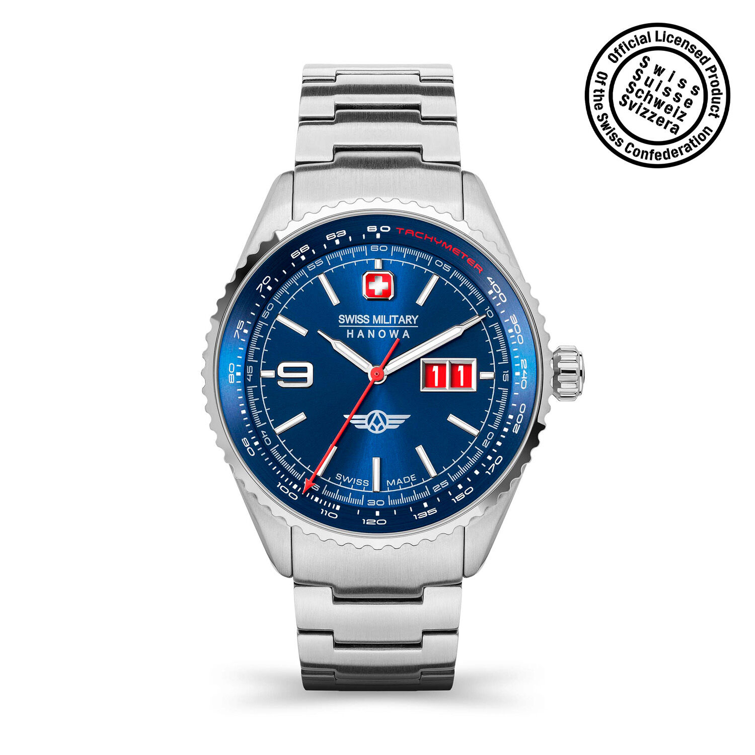 Reloj Swiss Military Hanowa Smwgh2101005 Plateado Hombre image number 0.0