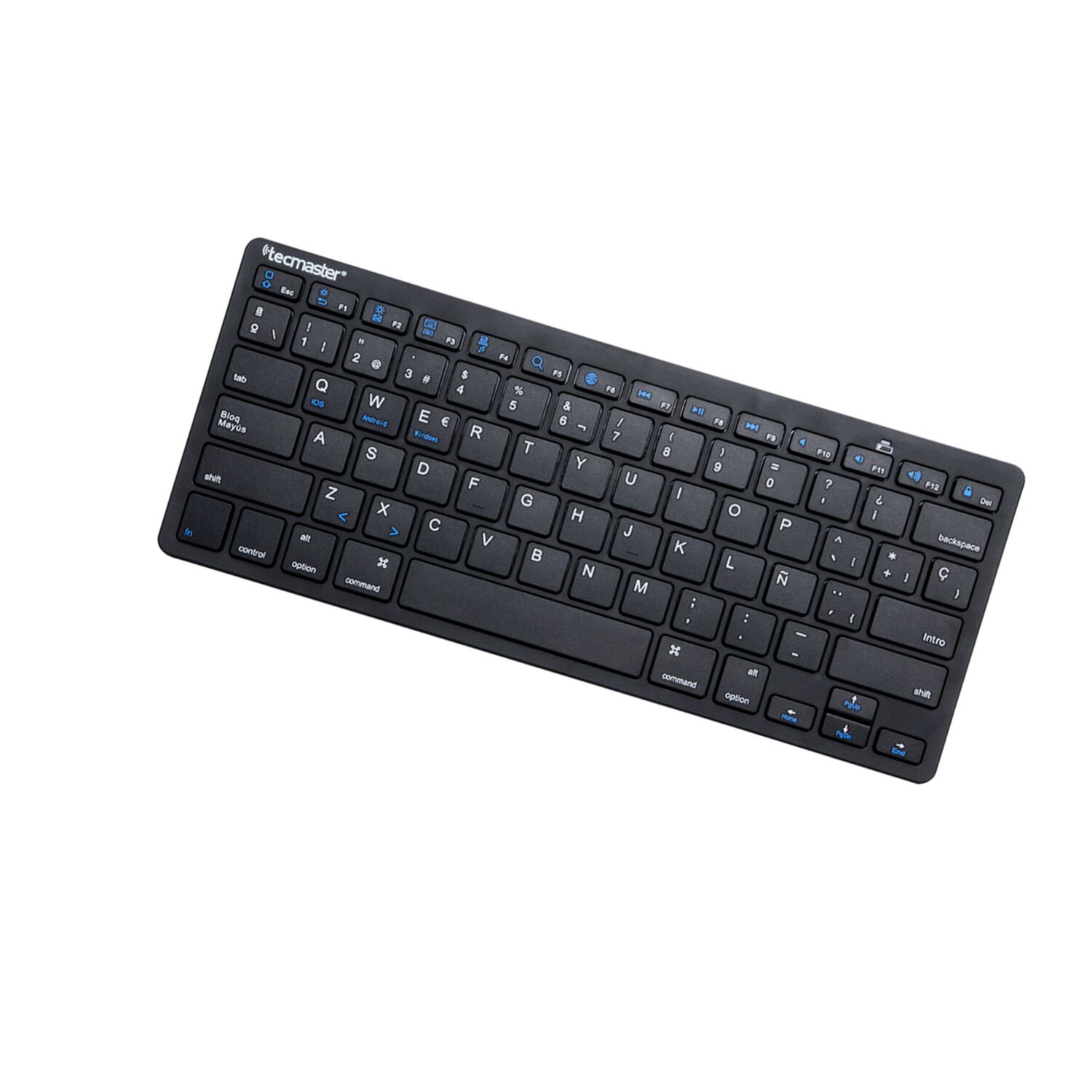 Mini Teclado Inal&aacute;mbrico Bluetooth Flat Keys Ultra Compacto image number 5.0