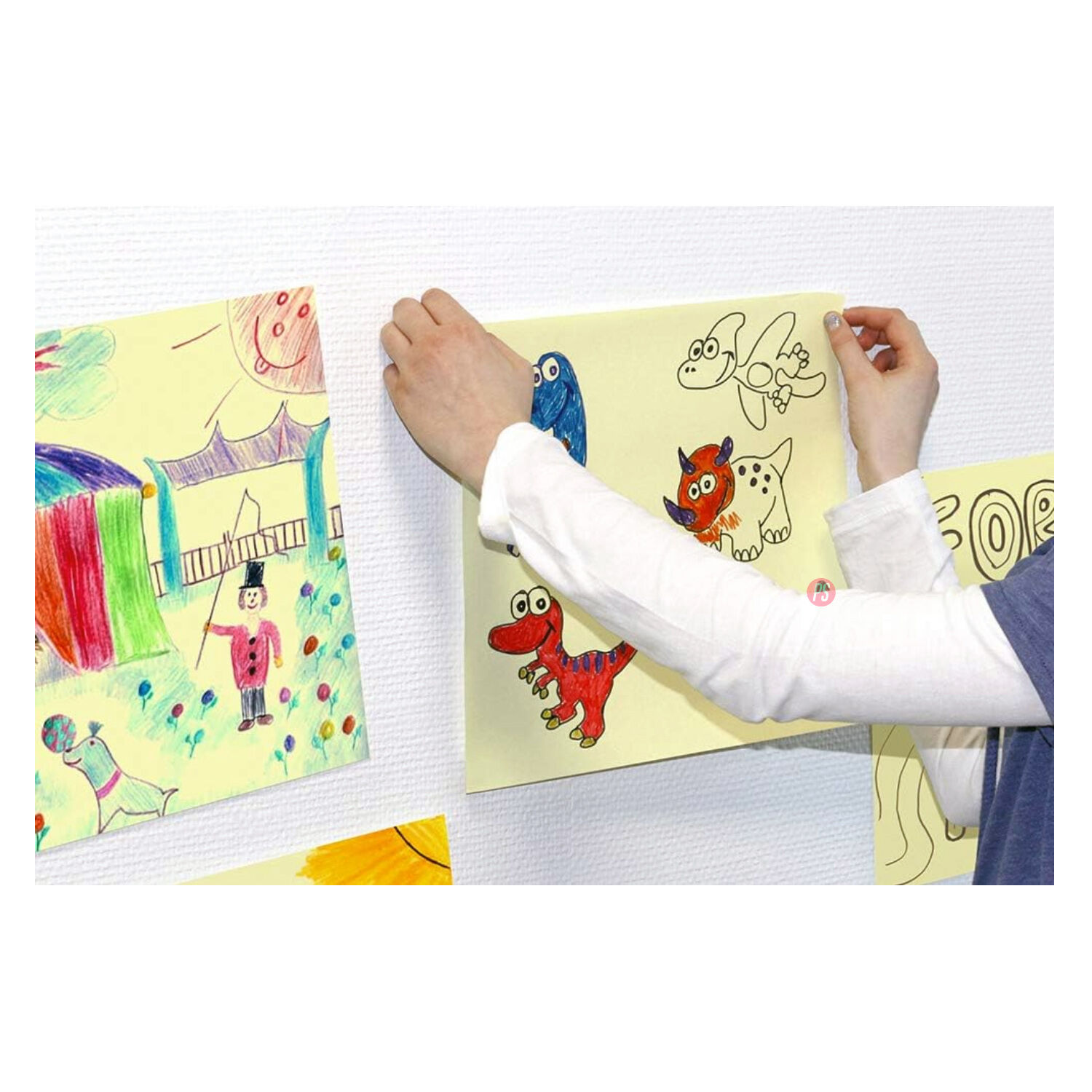 Pads Notas Adhesivas Gigantes 50hojas 30x30cms - Ps image number 1.0