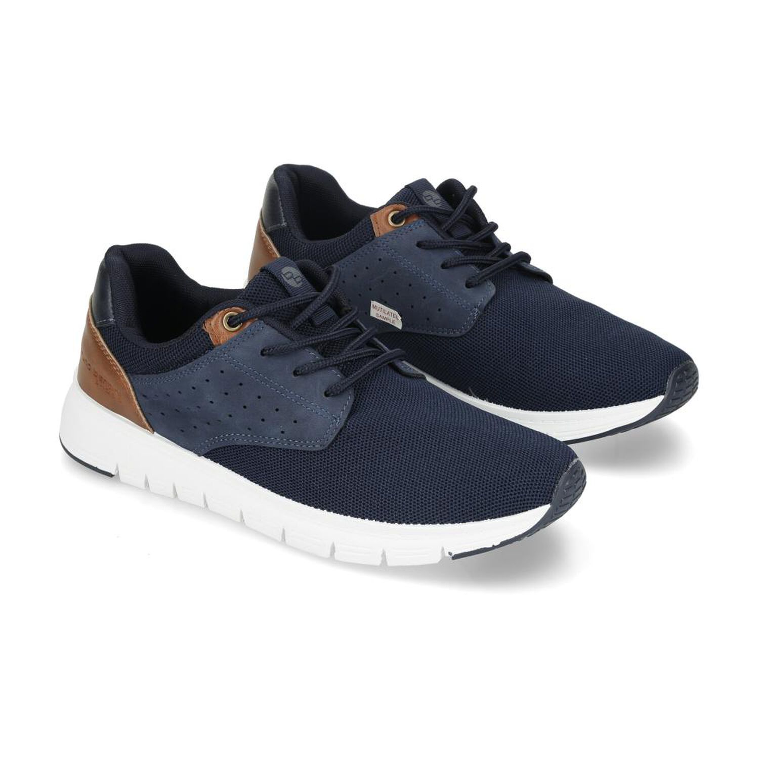 Zapatilla Urbana Hombre Bruno Bertini Azul image number 1.0