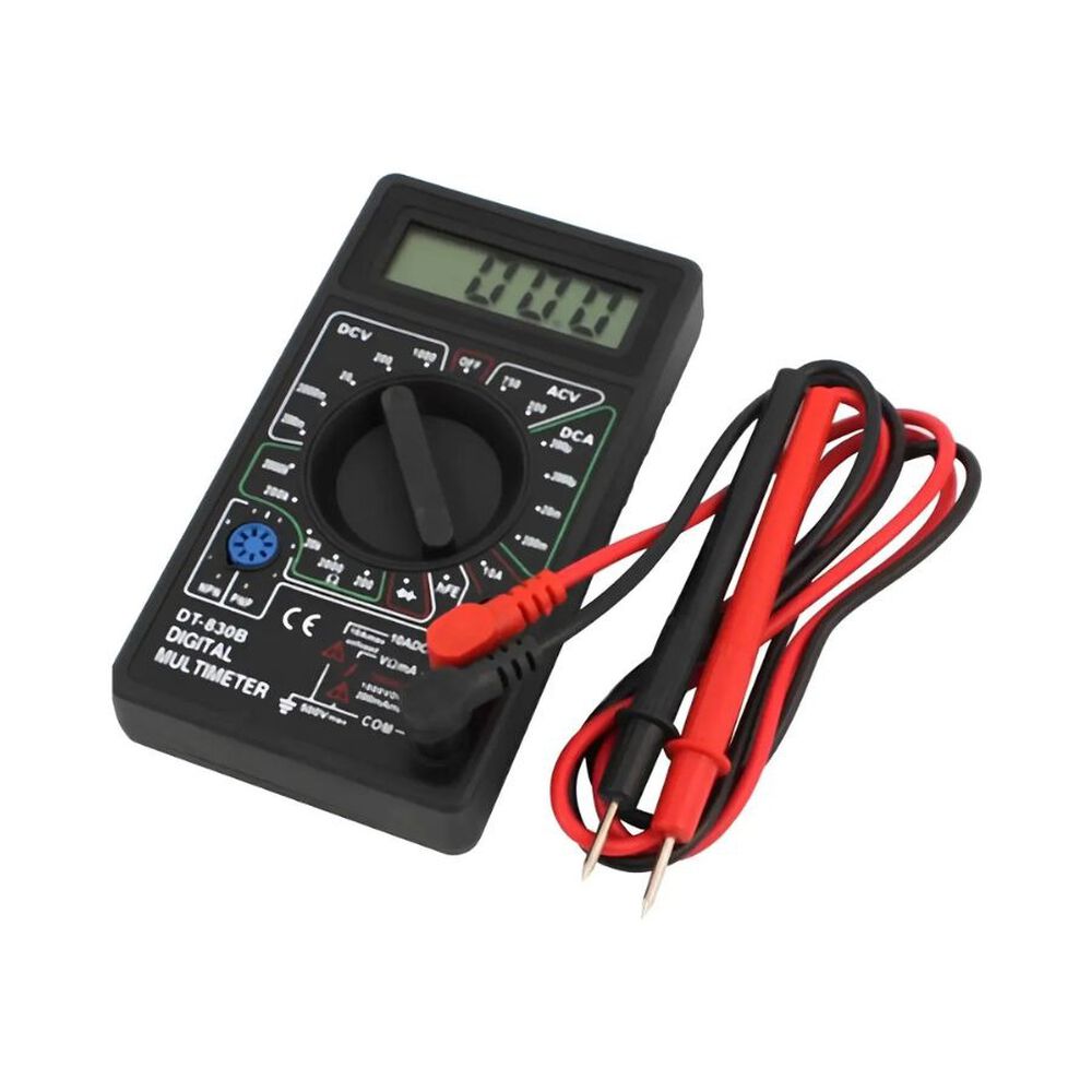 Tester Multimetro Digital Dt830b Medidor De Voltaje image number 2.0
