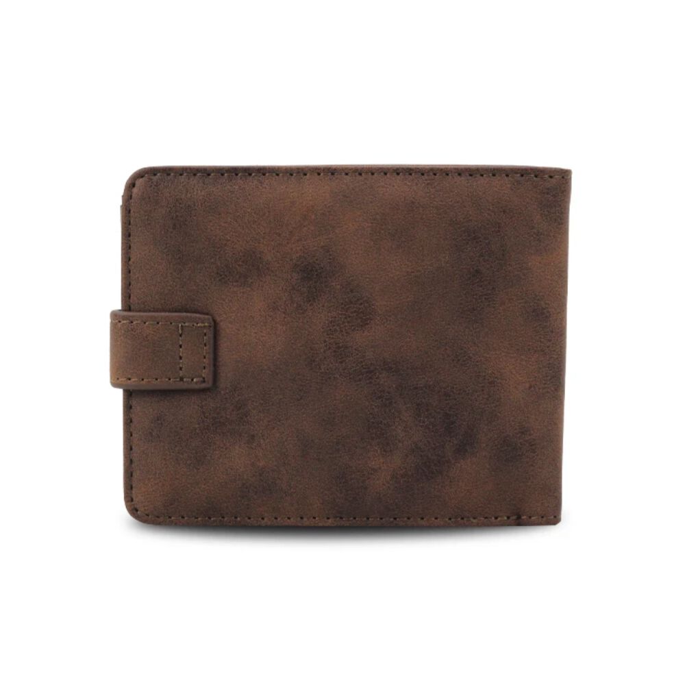 Billetera Cuerina Canvas Hombre Juno Musgo Verde Lincoln's image number 1.0