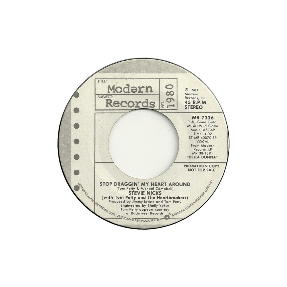 Stevie Nicks - Stop Draggin' My Heart Around | 7" Single Vinilo Usado image number 1.0