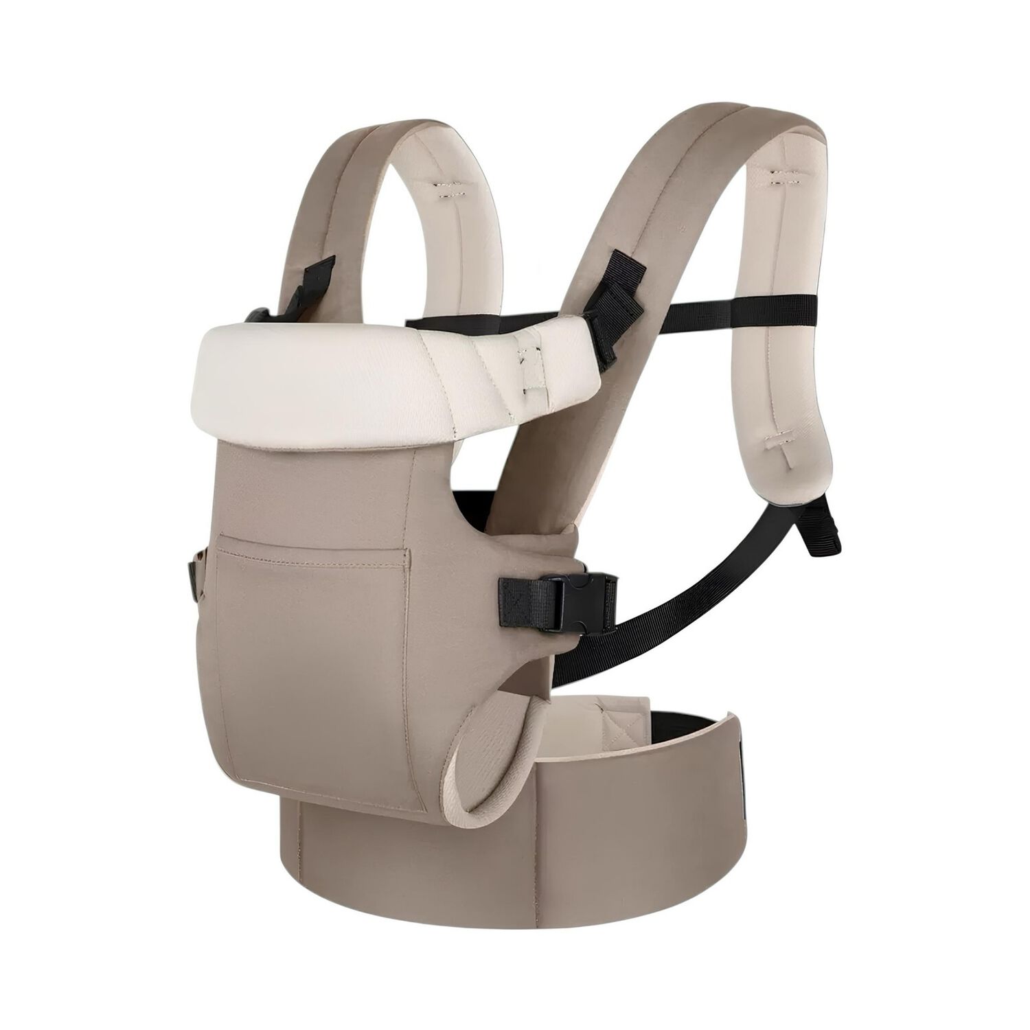 Portabeb&eacute; Ergon&oacute;mico Multifuncional Caf&eacute; Rio By Lubabycas image number 0.0