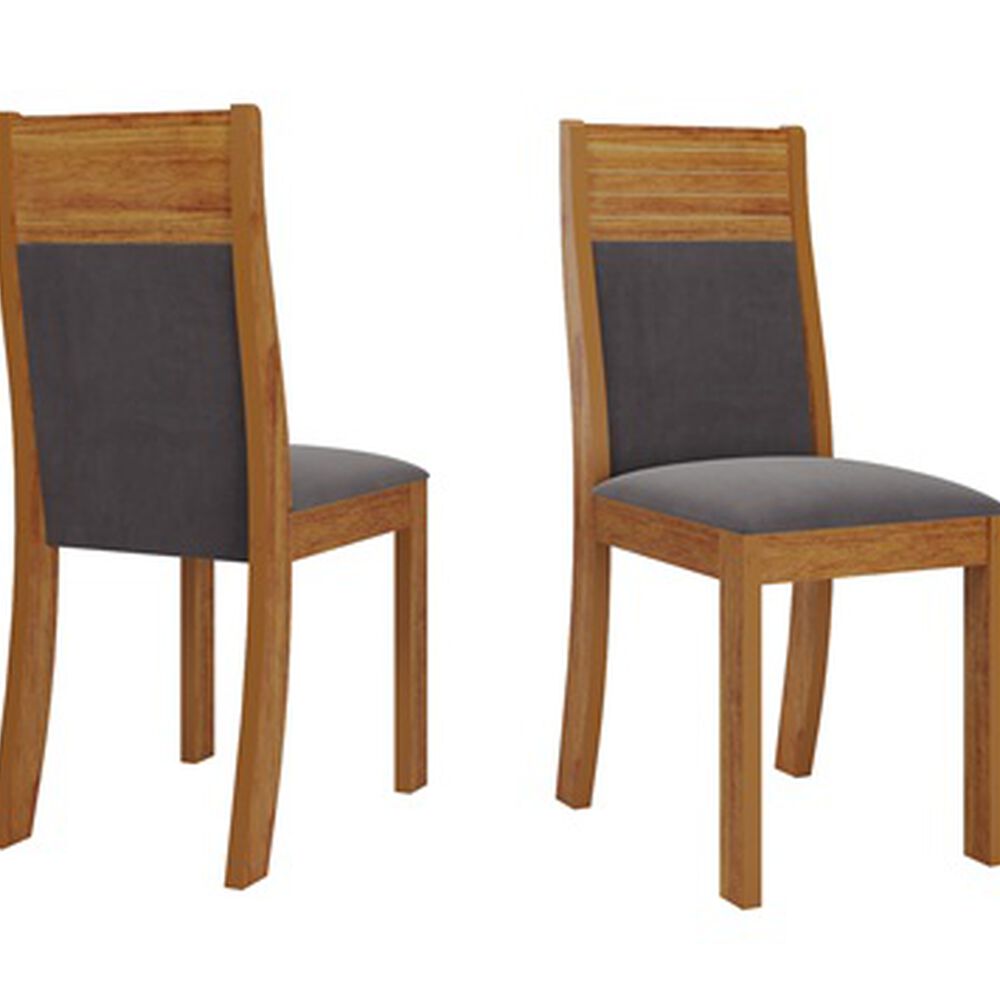 Juego De Comedor 6 Sillas Toscana Gris image number 4.0