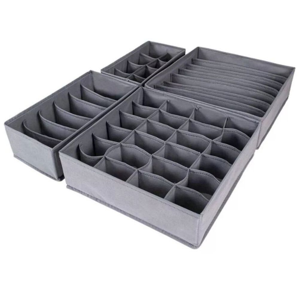 Pack 4 Organizadores Plegables Para Ropa Interior image number 0.0