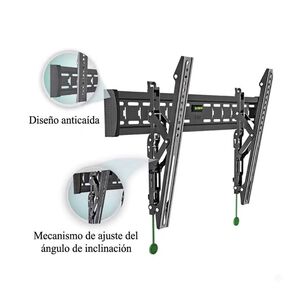 Soporte De Pared Para Tv 55 A 75 Brazo Articulado Inclinable