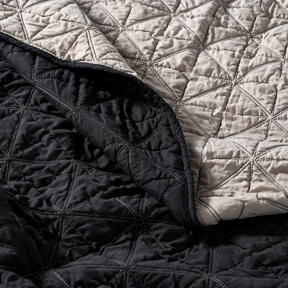 Quilt Elements & Co Fendi Grafito Lino / 2 Plazas image number 2.0