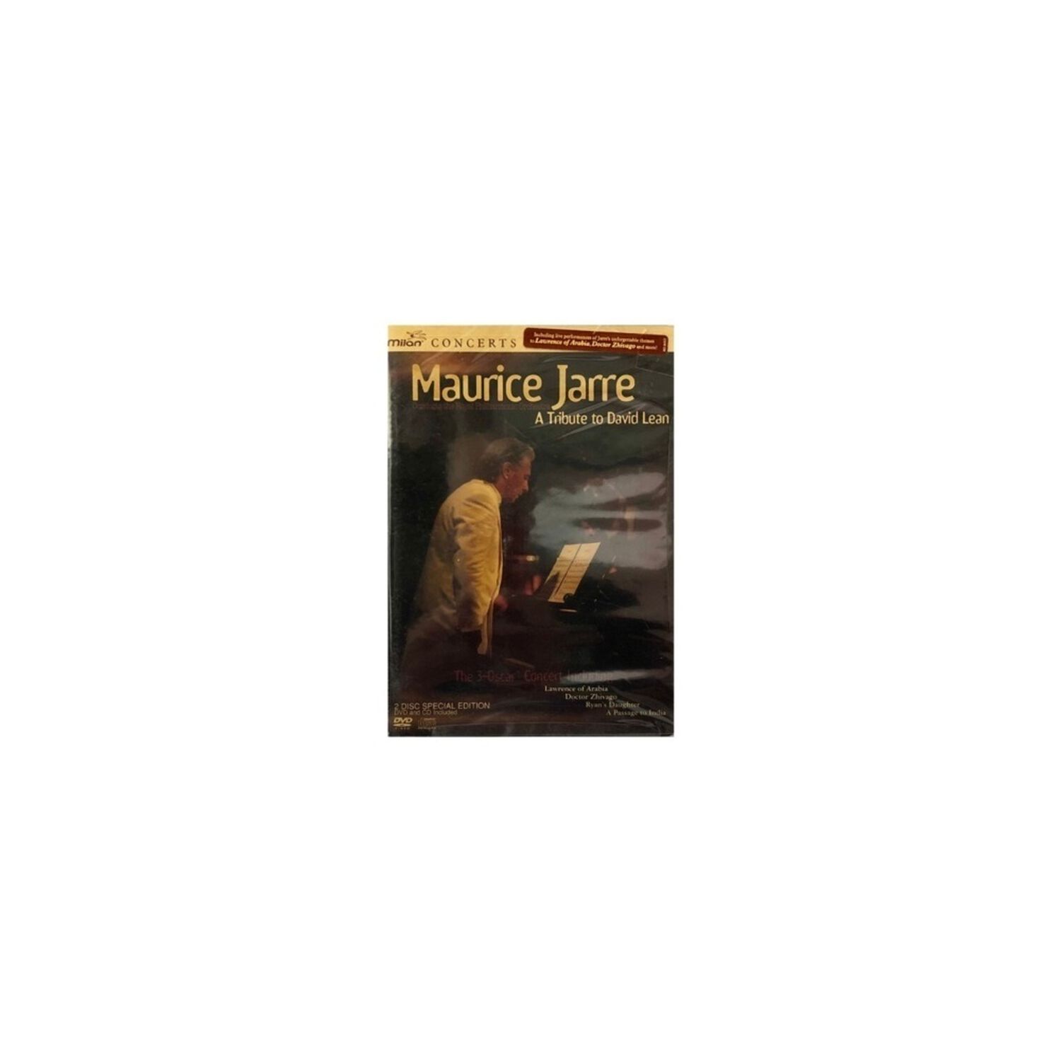 Maurice Jarre - Tribute To David Lean (dvd+cd) | Dvd image number 0.0