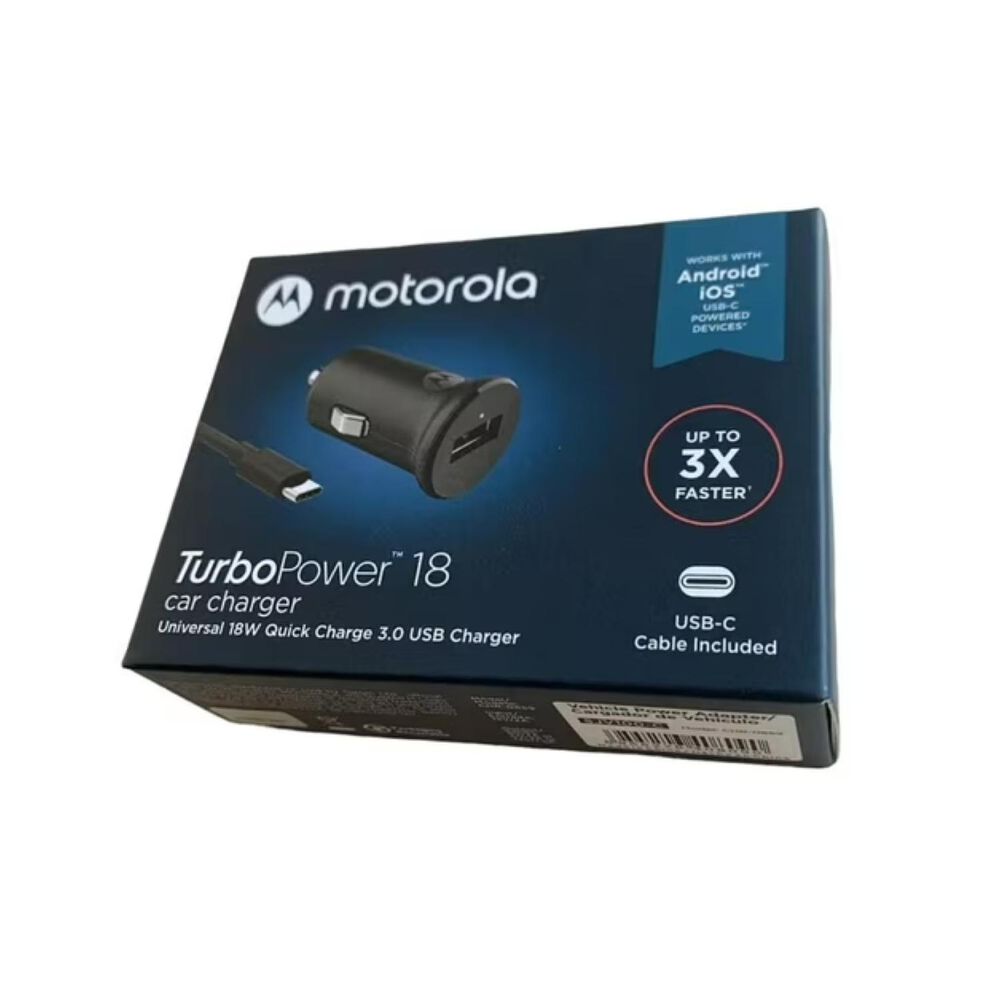Cargador Automovil Carga Turbo Usb Tipo C Negro image number 4.0