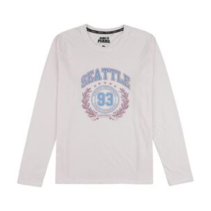 Polera De Pijama Manga Larga Mujer Freedom