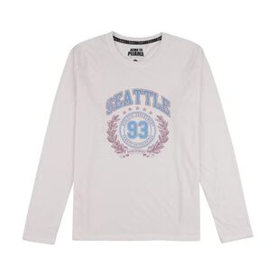 Polera De Pijama Manga Larga Mujer Freedom