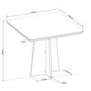 Juego De Comedor 4 Sillas Hera Gris