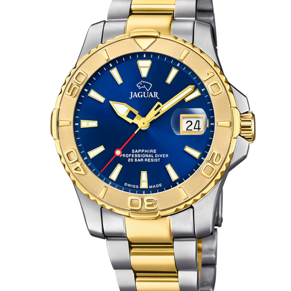 Reloj J970/2 Jaguar Azul Hombre Clair De Lune image number 0.0