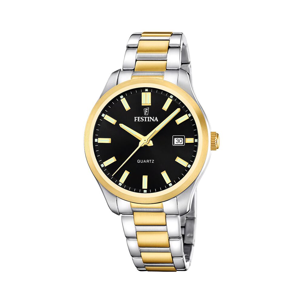 Reloj F20738/4 Festina Negro Hombre Acero Clasico image number 0.0
