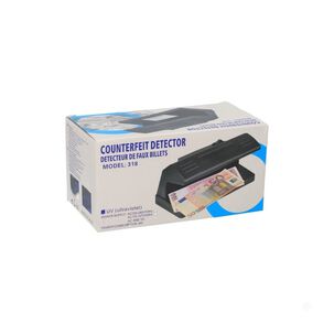 Maquina Detector De Billetes Falsos Con Luz Uv Portatil
