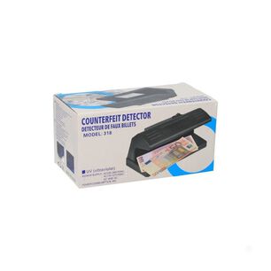 Maquina Detector De Billetes Falsos Con Luz Uv Portatil