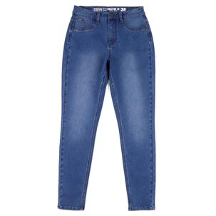 Jeans Tiro Alto Skinny Rolly Go