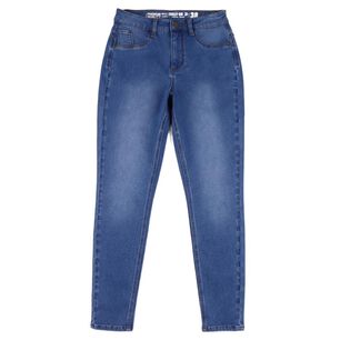 Jeans Tiro Alto Skinny Rolly Go