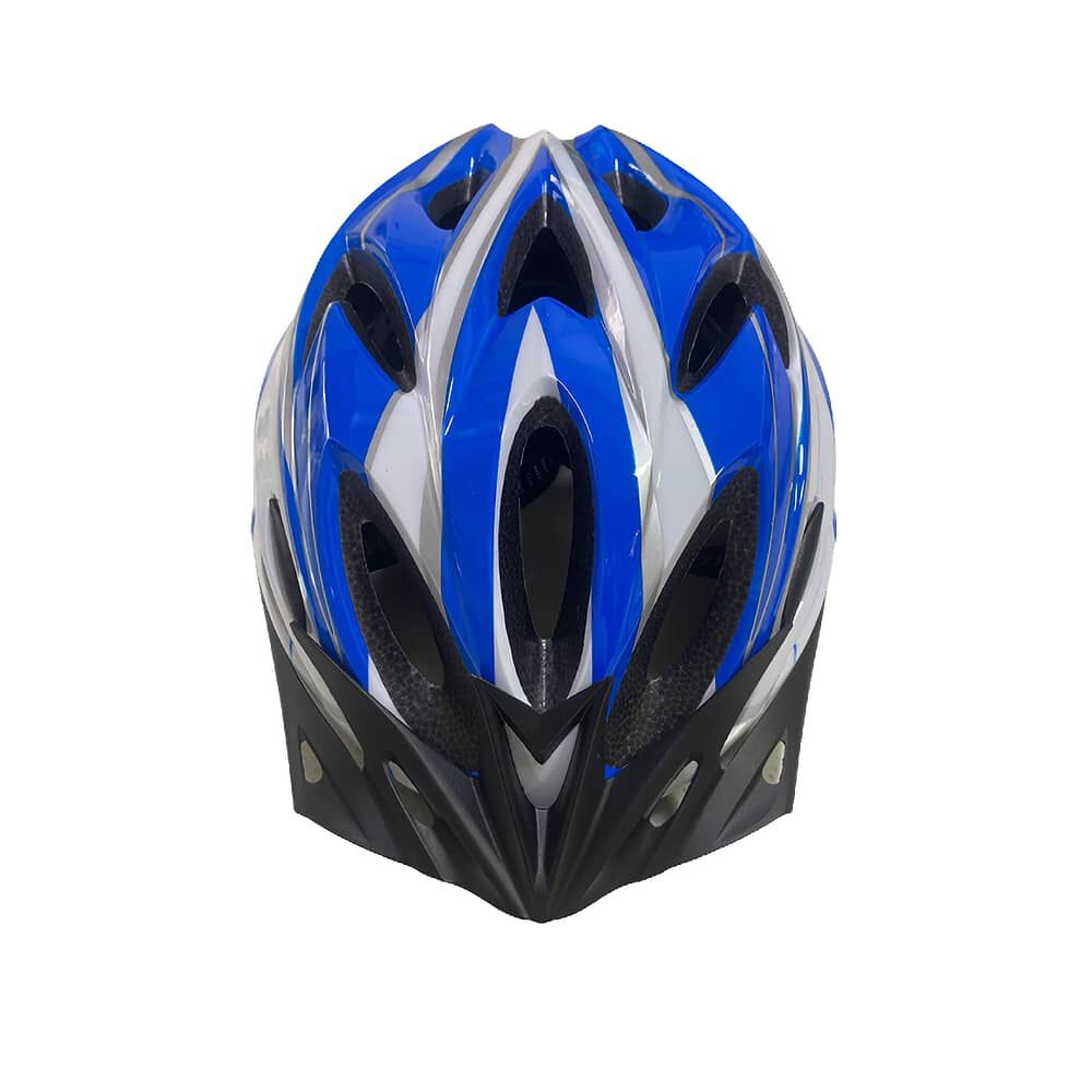 Casco Bicicleta Mtb Liviano Azul + Lentes image number 2.0