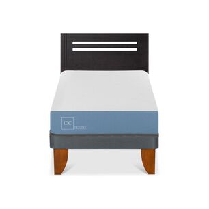 Cama Europea Cic Excellence / 1 Plaza / Base Normal + Respaldo