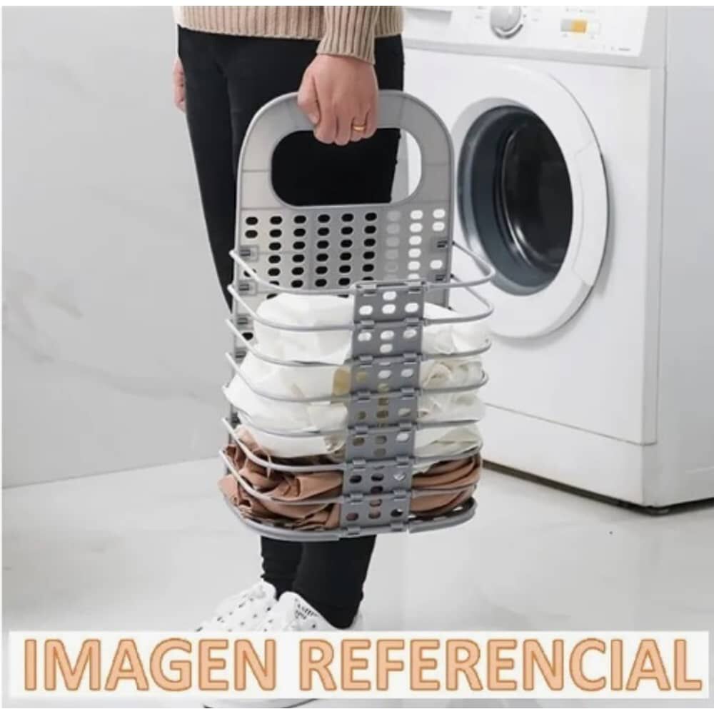 Pack De 2 Cesta Para Ropa Sucia Plegable Ahorra Espacio Mono image number 3.0