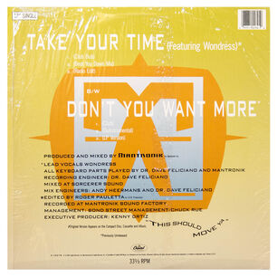 Mantronix - Take Your Time | 12" Maxi Single Usado