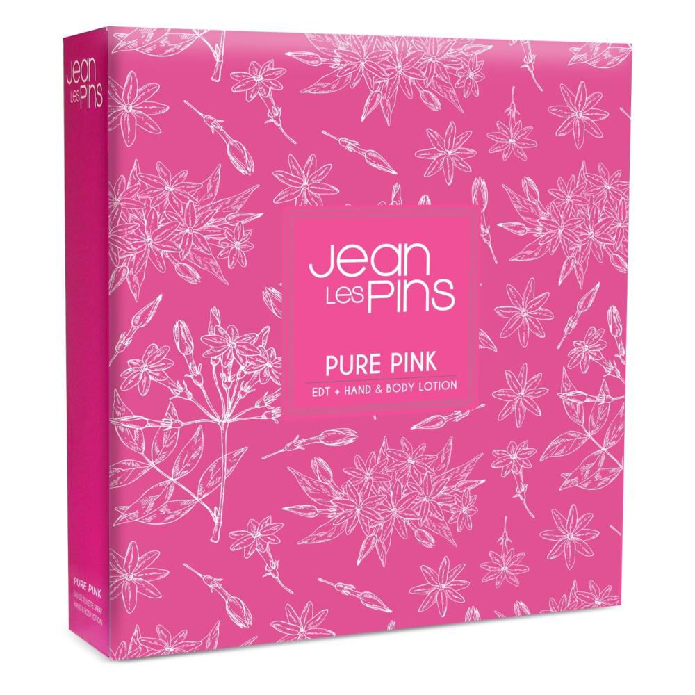 Estuche Fragancia Pure Pink 100 Ml + Crema Jean Les Pins image number 1.0