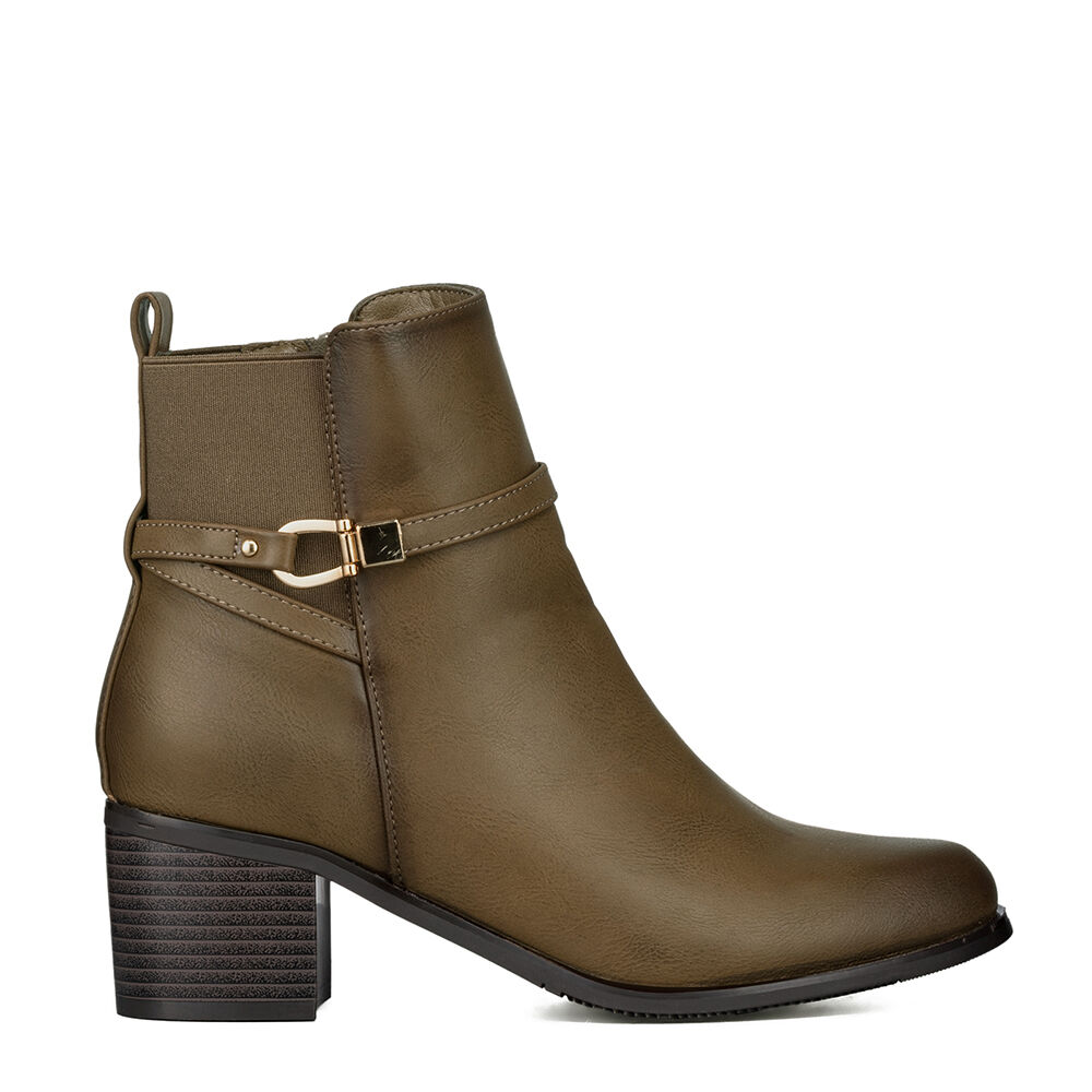 Botin Casual Mujer De Moda Vintage Tacon Grueso Weide Zs66 image number 4.0