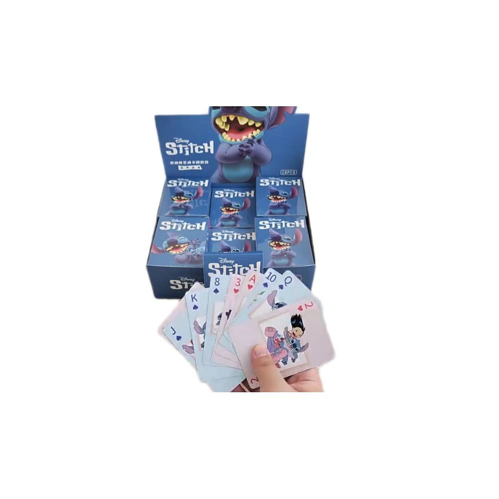 Cartas De P&oacute;ker Naipe Cartas Ingl&eacute;s Lilo & Stitch image number 3.0