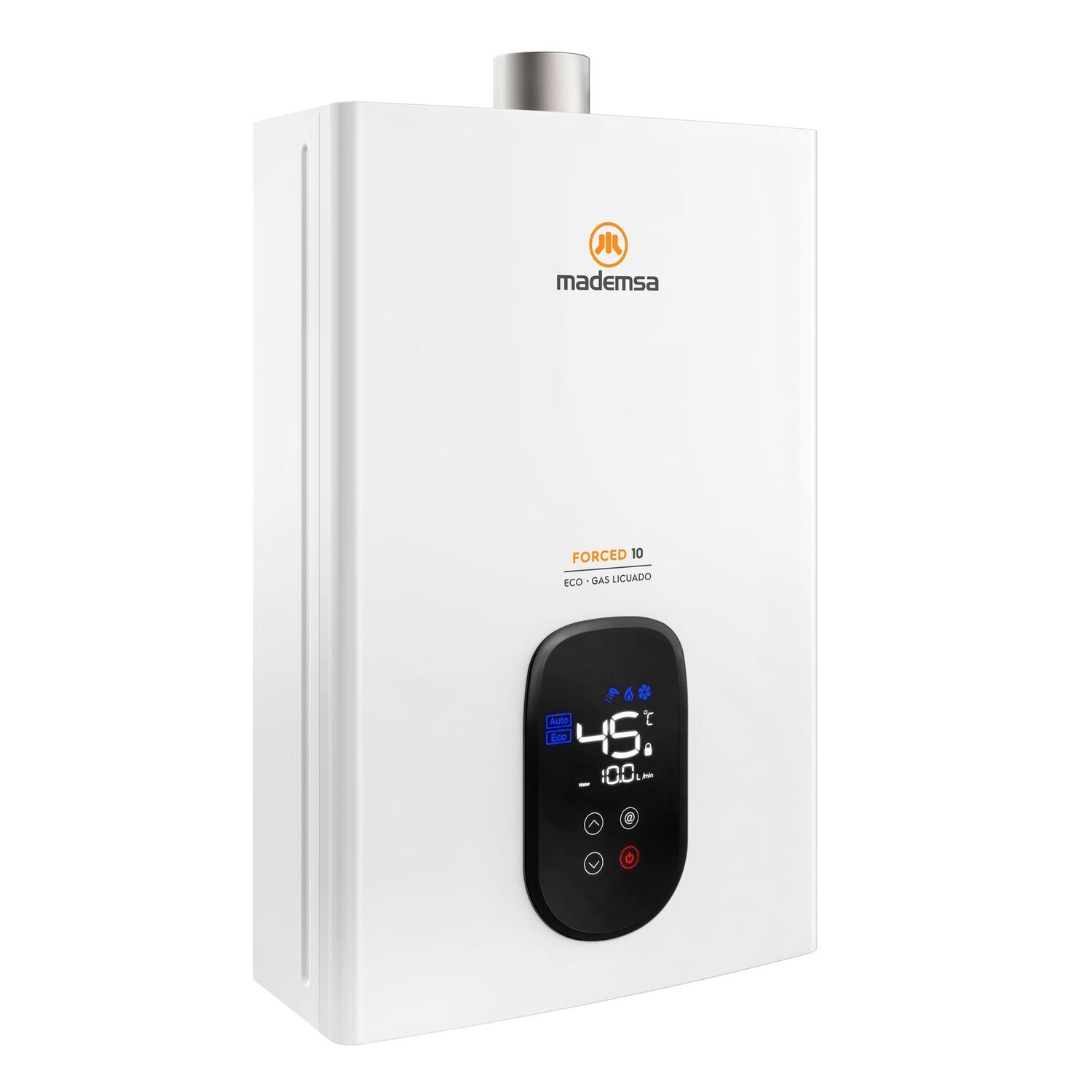 Calefont Gas Licuado 10 Litros Tiro Forzado Forced 10 Eco image number 1.0