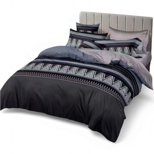 Juego De Sabanas Estampadas De Genero Microfibra 1.5 Plazas + 1 Funda De Almohada 50cm X 70cm Sme1.5p-17