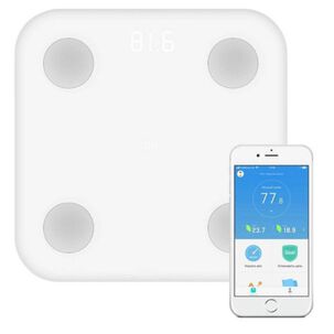 Balanza Pesa Digital Yunmai Blanca Bluetooth