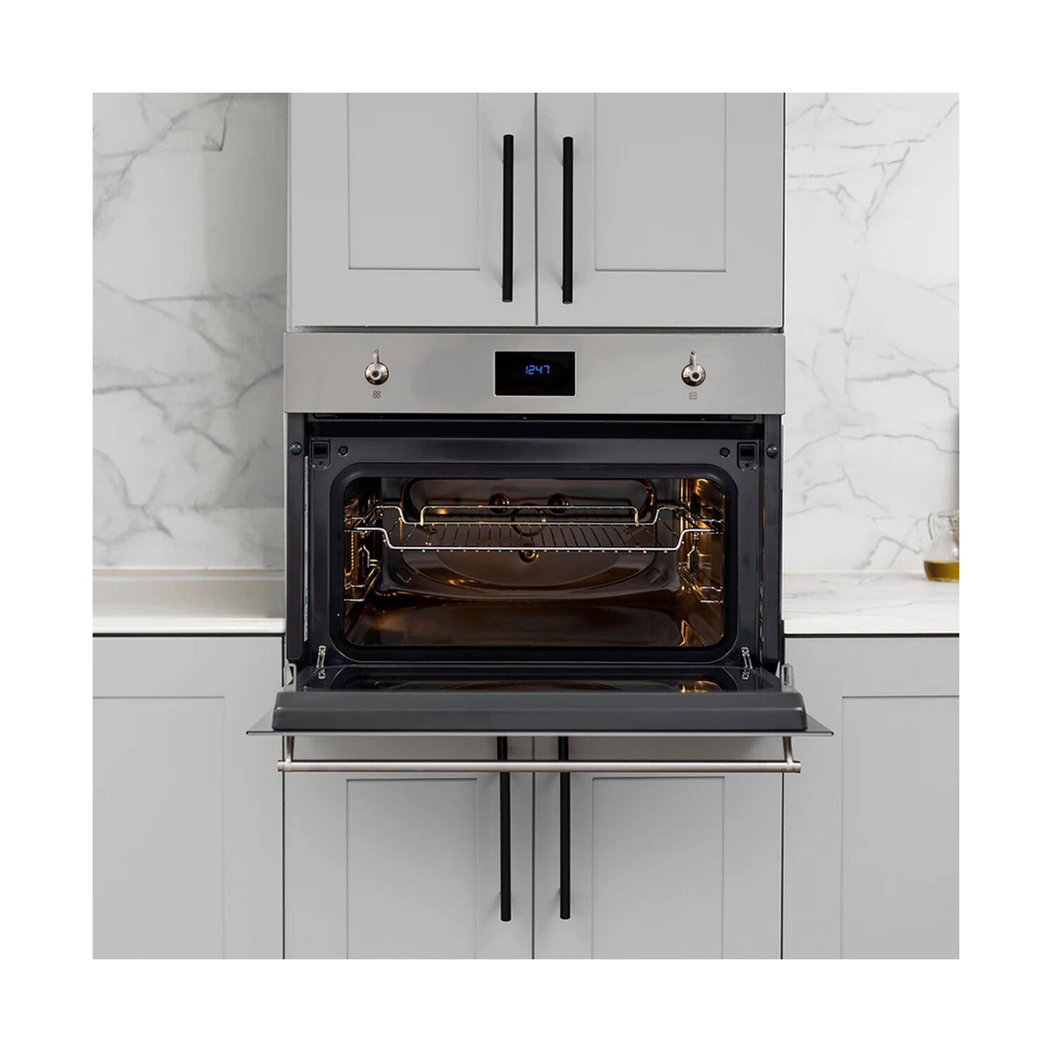 Horno Microondas Compacto 45cm So4301m0x Smeg image number 3.0