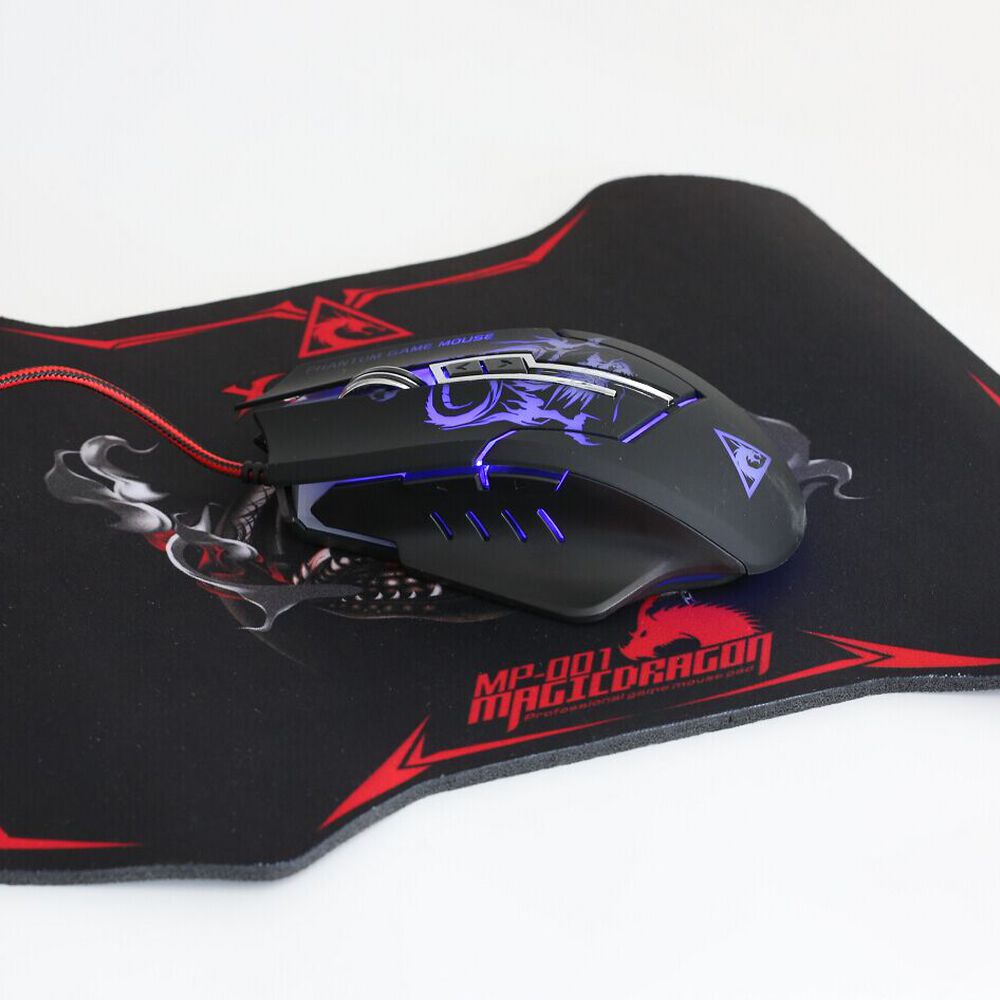 Kit Mouse + Mousepad Gaming Xtrike Me 3200 Dpi Negro I373kitmm501 image number 1.0