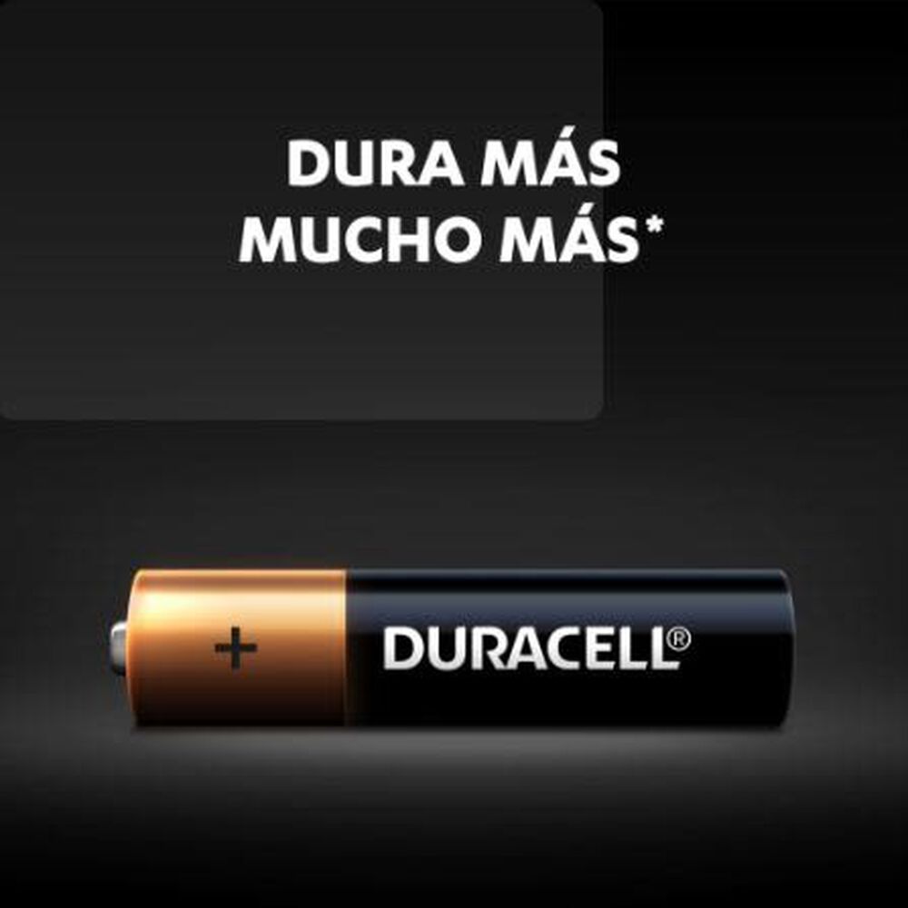 Pack 12 Pilas Duracell Aaa Alcalina De Larga Duración image number 3.0