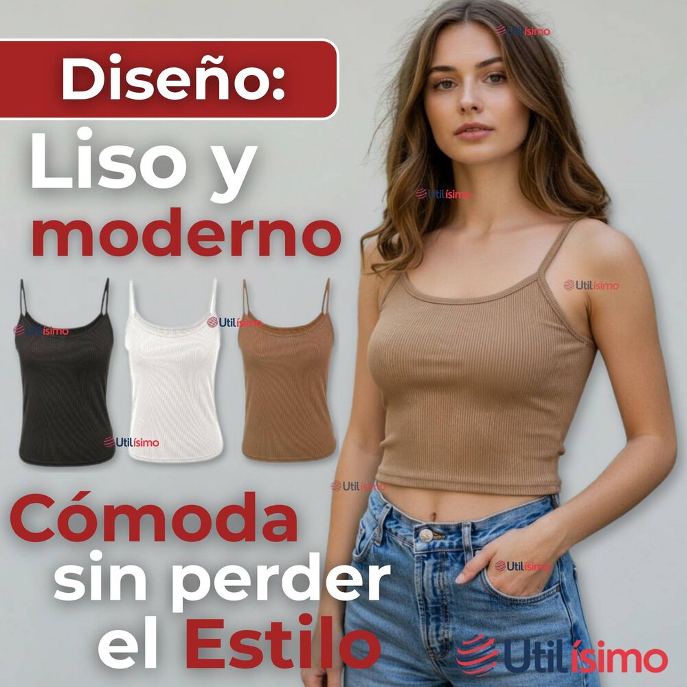 Polera Camiseta Pabilo Básica Lisa Elástica Algodón Mujer Colores Surtidos image number 4.0