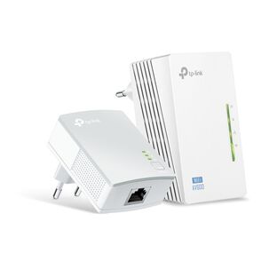 Kit Powerline Tp-link Wifi 600 Mbps Dual Rj-45 Tl-wpa4220kit