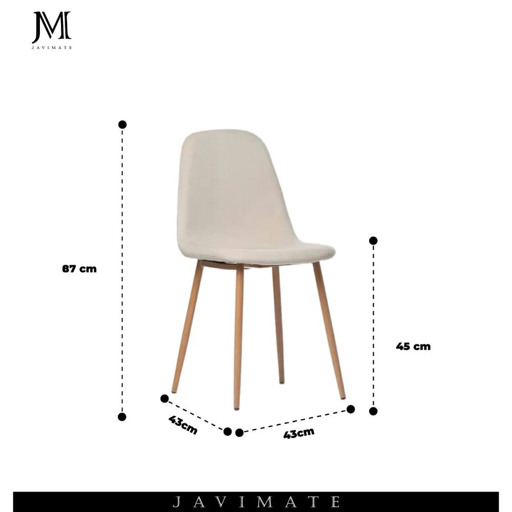 Silla De Comedor Spoon Beige image number 3.0