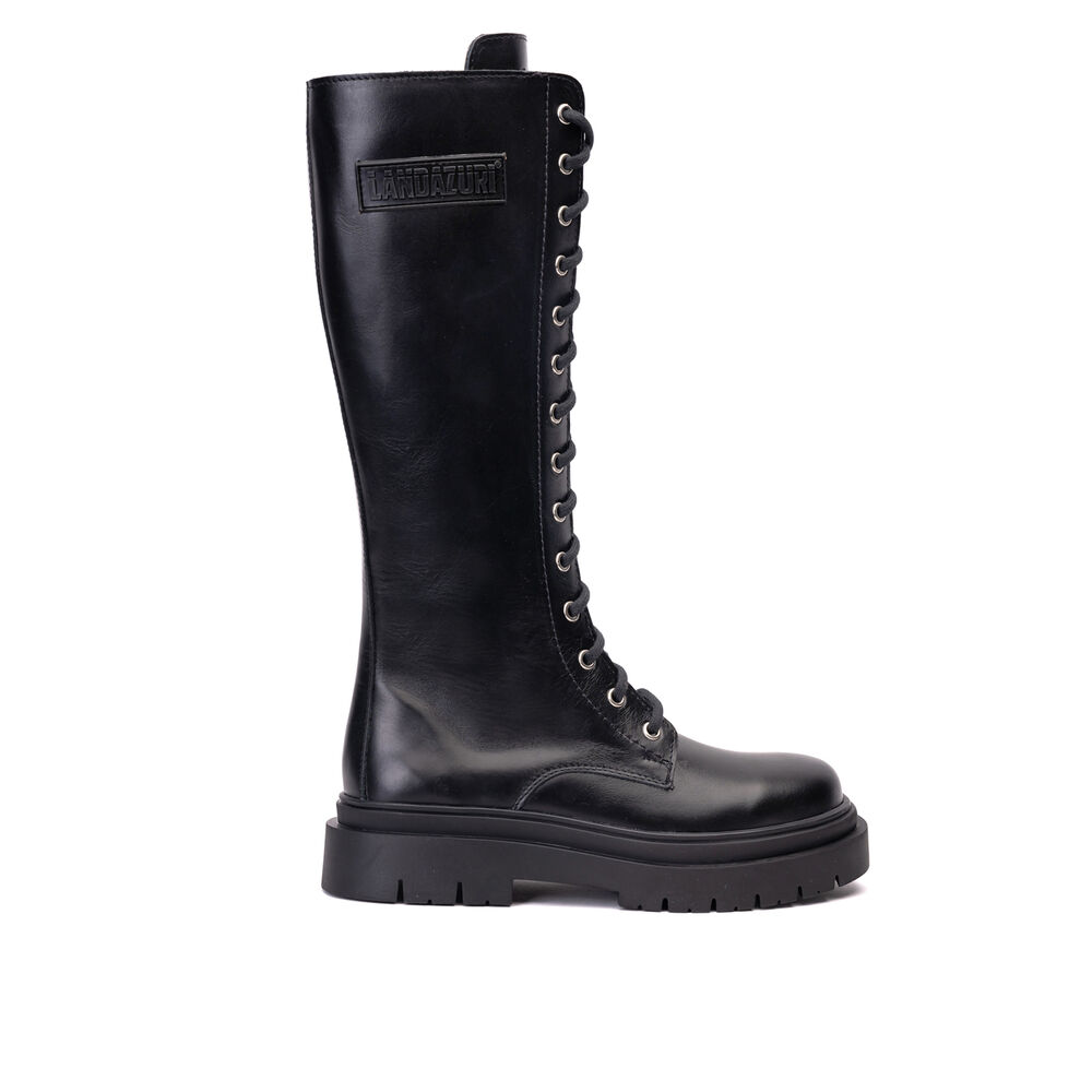 Bota Cuero Daryl Negra Landazuri image number 0.0