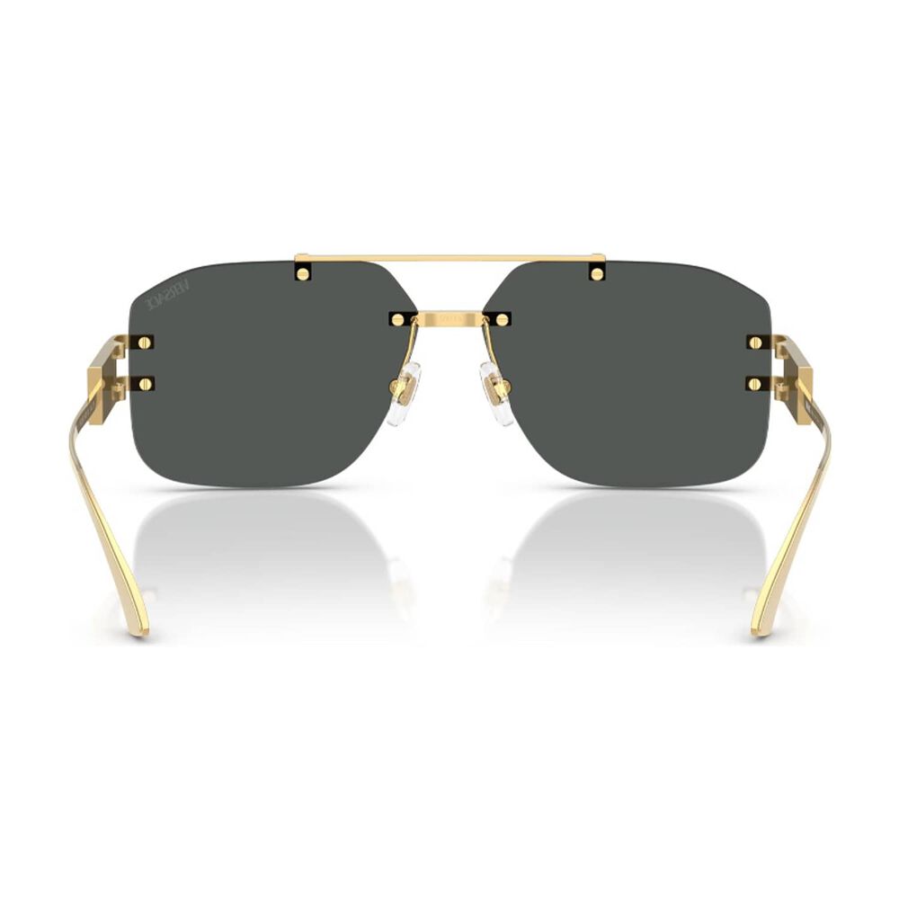 Lentes De Sol Dorado Versace image number 3.0