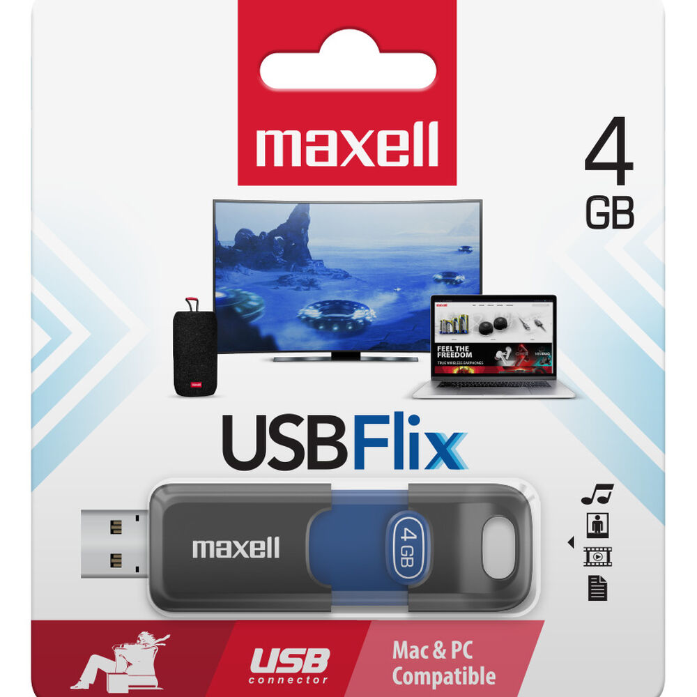 Pendrive Maxell Flix 4gb 2.0 image number 2.0