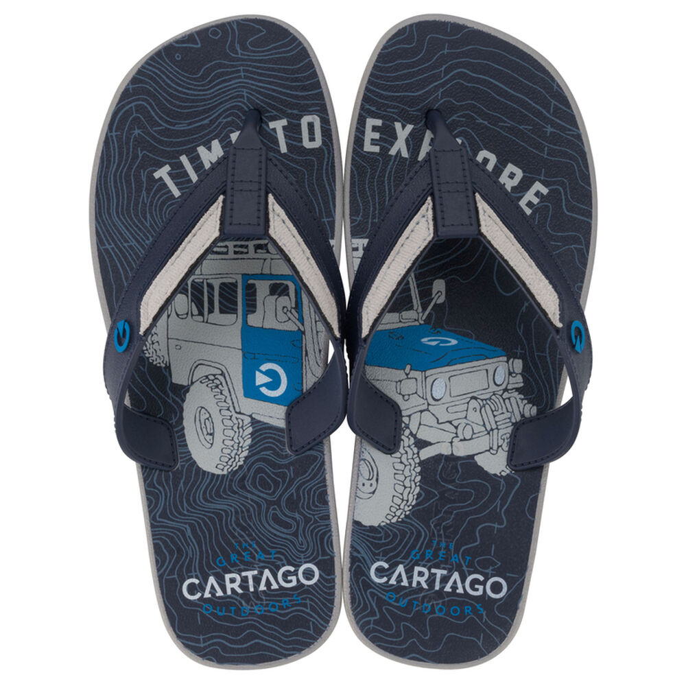 Sandalia Hombre Gris/azul Dakar Cartago image number 0.0