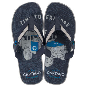 Sandalia Hombre Gris/azul Dakar Cartago