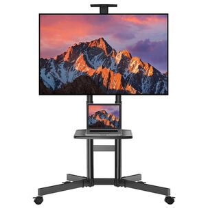 Soporte Tv Pedestal Con Ruedas 32-65 Pulgadas