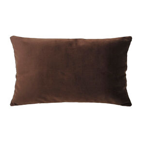 Cojin Felpa New Velvet 30x60 Chocolate