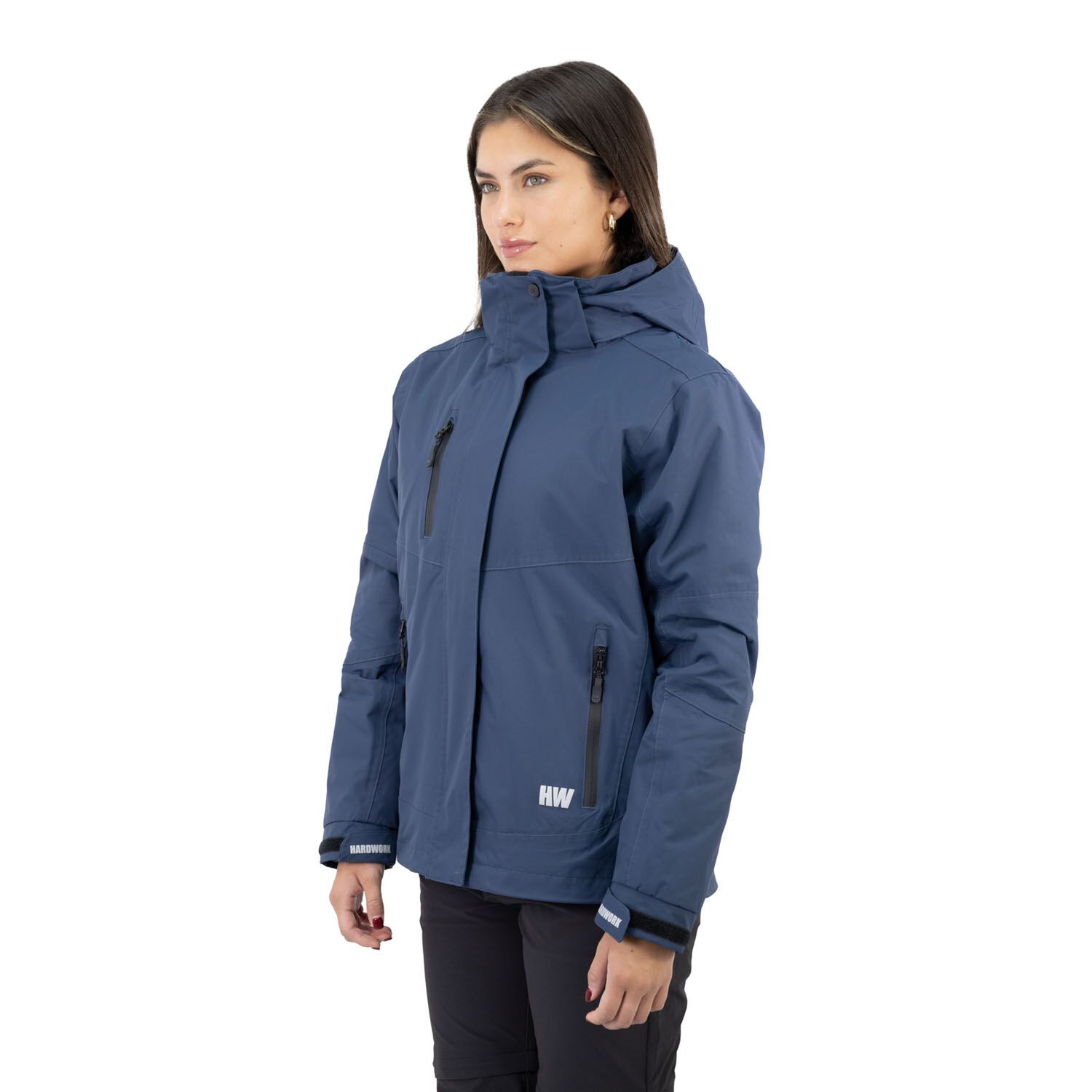 Parka Desmontable Hw Reno 3 En 1 Deep Blue Mujer image number 1.0