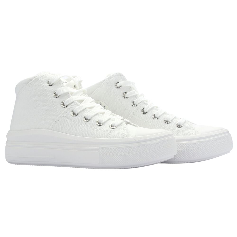 Zapatilla Chalada Mujer Clu-15 Blanco Urbano image number 4.0